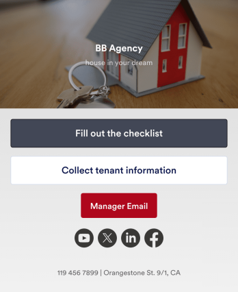 Move In Checklist App Template