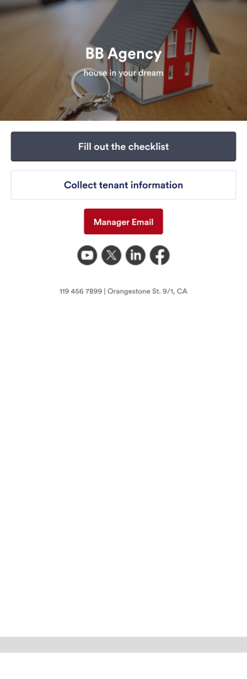 Move In Checklist App Template