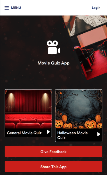 Movie Quiz App Template