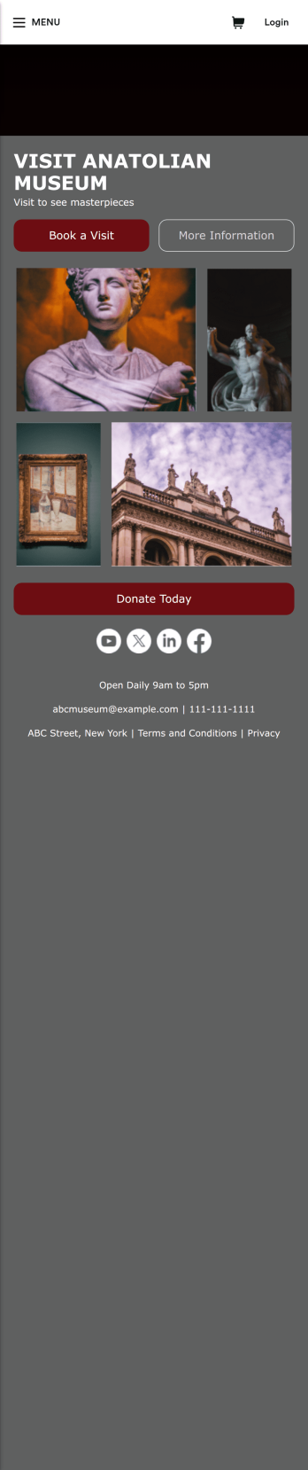 Museum App Template