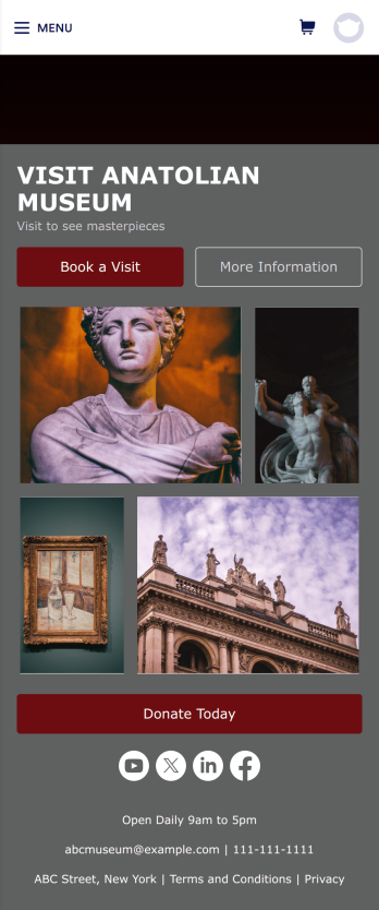 Museum App Template