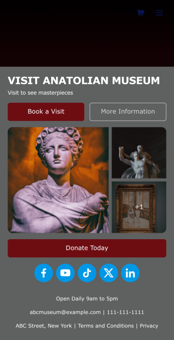 Museum App Template