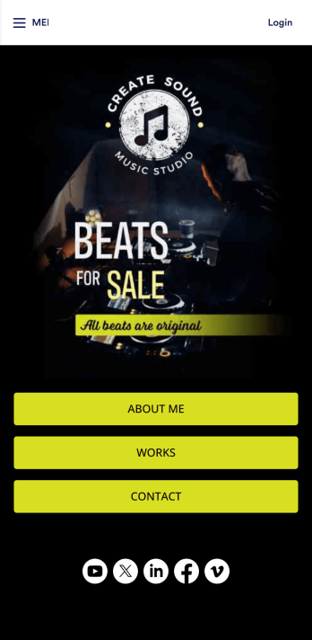 Music Producer App Template