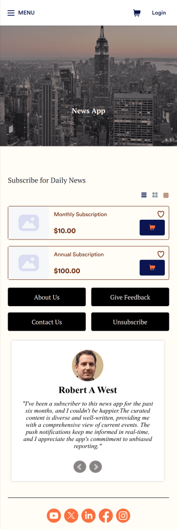 News App Template