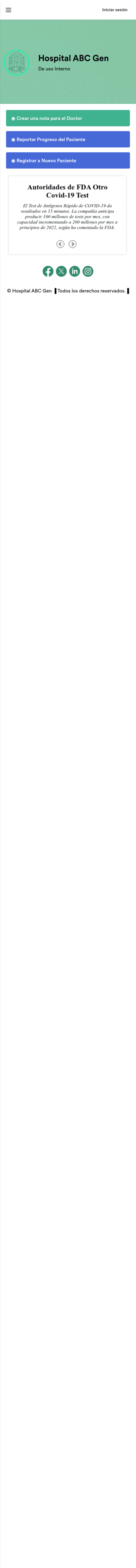 Notas del Doctor App