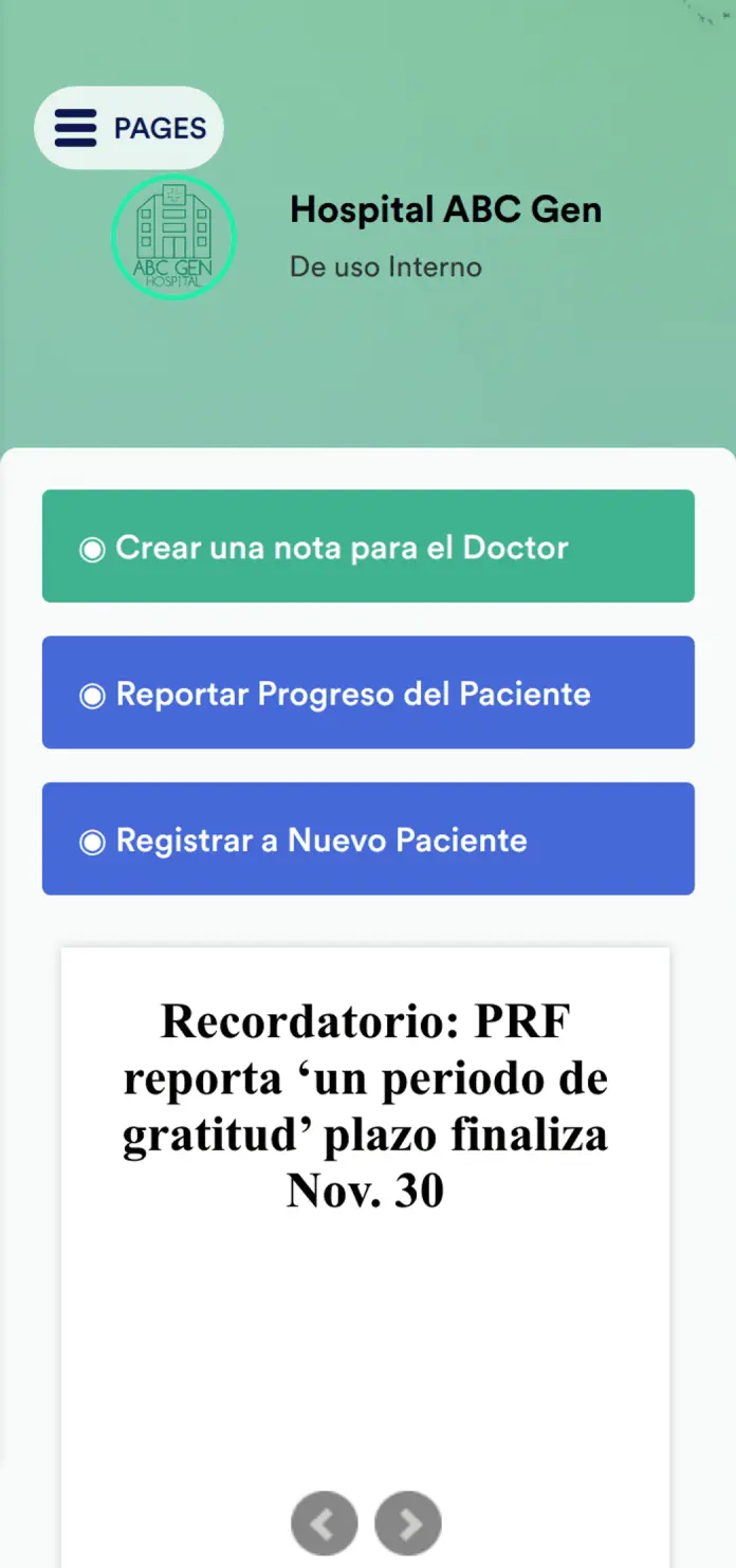 Notas del Doctor App