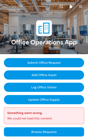 Office Operations App Template