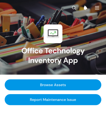 Office Technology Inventory App Template