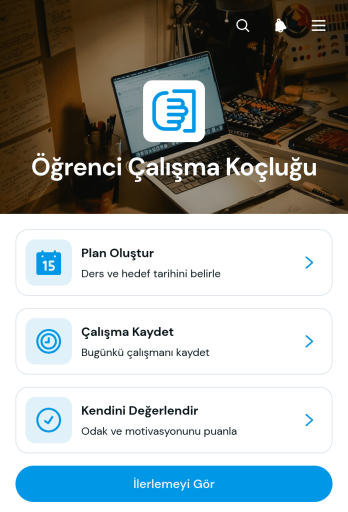 Öğrenci Çalışma Koçluğu Uygulama Șablonu