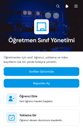 Öğretmen Sınıf Yönetimi Uygulama Șablonu