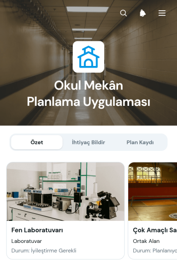 Okul Mekân Planlama Uygulama Șablonu