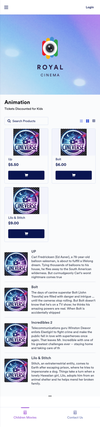 Online Cinema App Template
