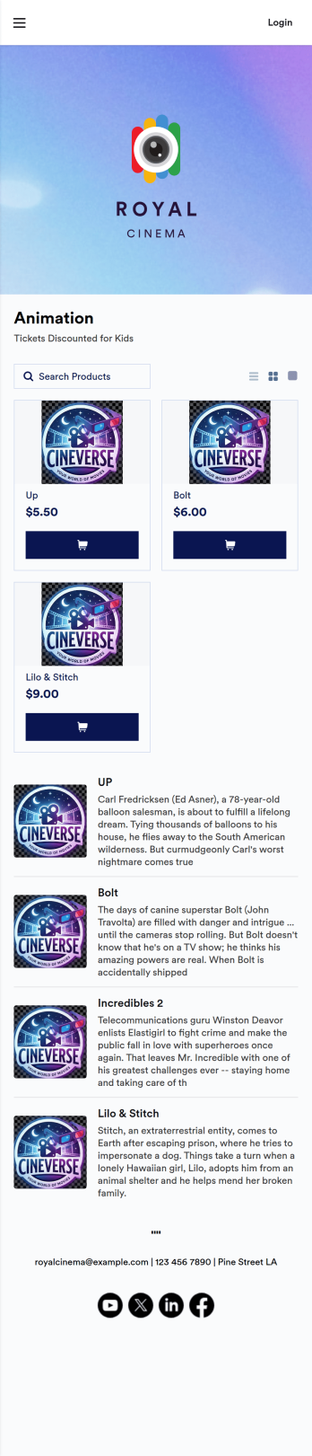 Online Cinema App Template
