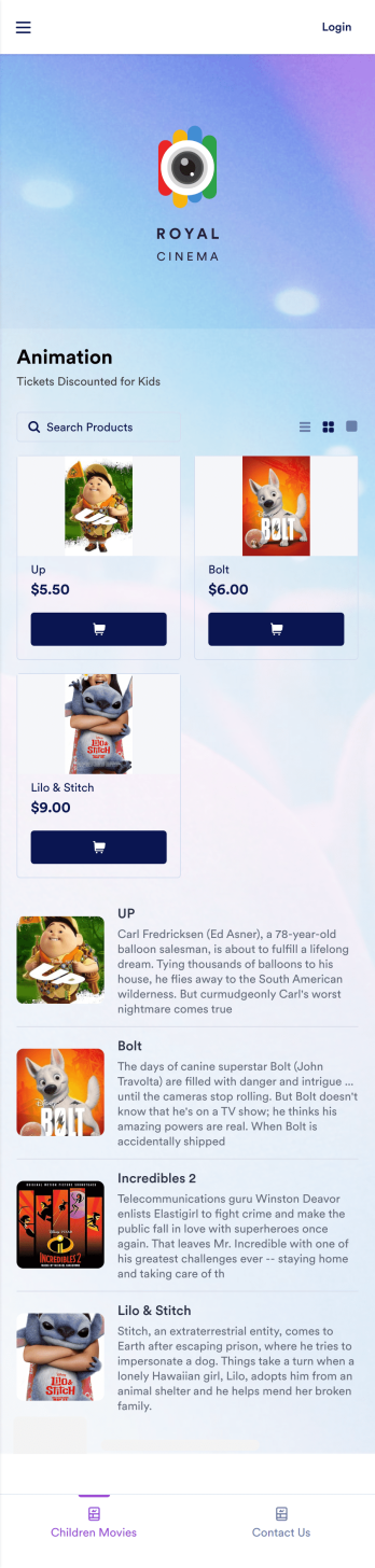 Online Cinema App Template