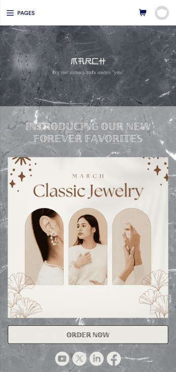 Online Jewelry Shopping App Template