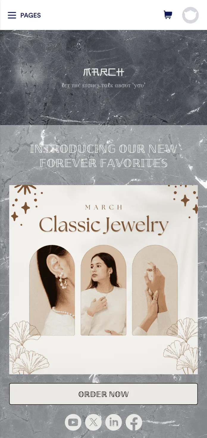 Online Jewelry Shopping App