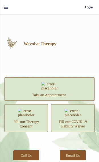 Online Therapy App Template