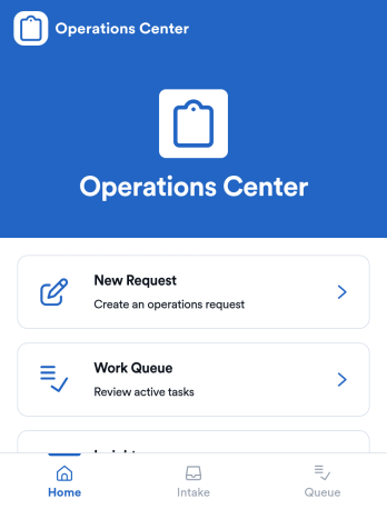 Operations App Template