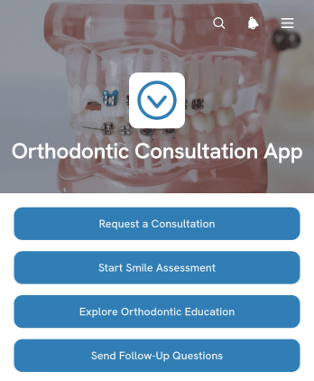 Orthodontic Consultation App Template