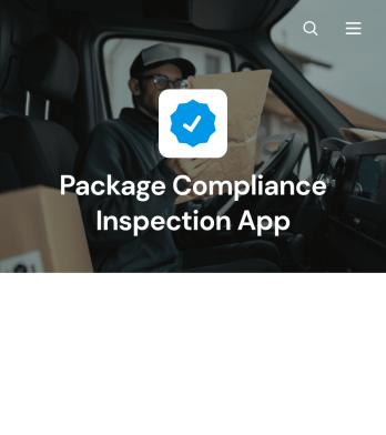 Package Compliance Inspection App Template