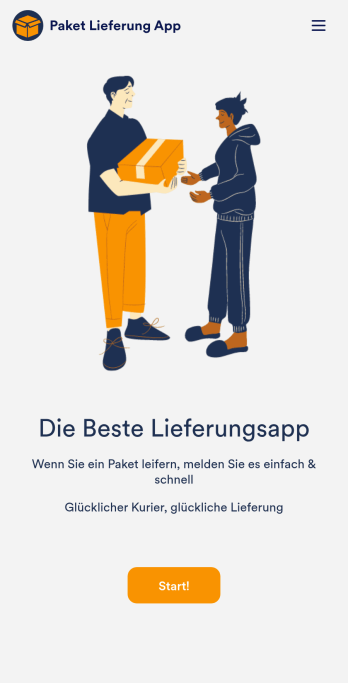 Paket Lieferung App
