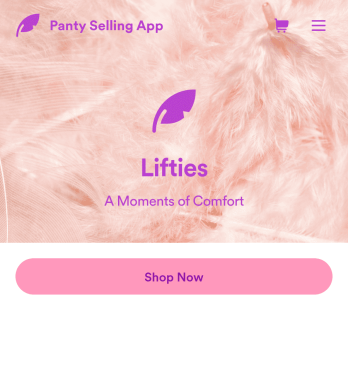 Panty Selling App Template