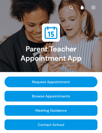Parent Teacher Appointment App Template