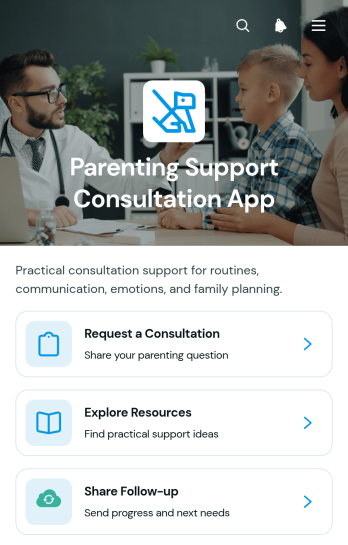 Parenting Support Consultation App Template
