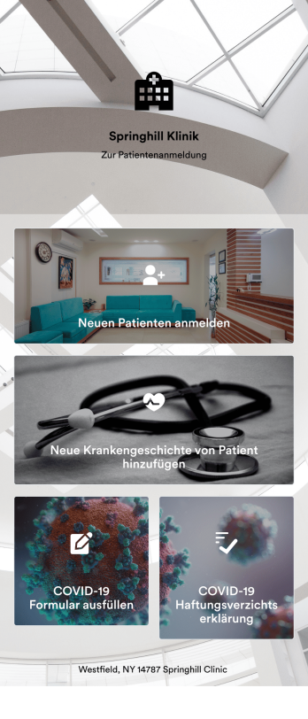 Patient Anmeldung App