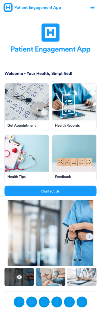 Patient Engagement App Template