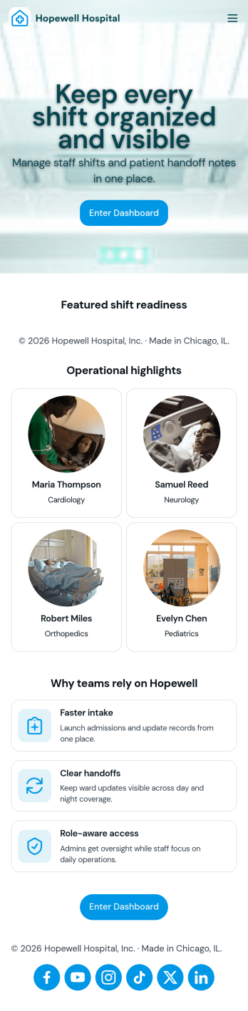Patient Management App Template