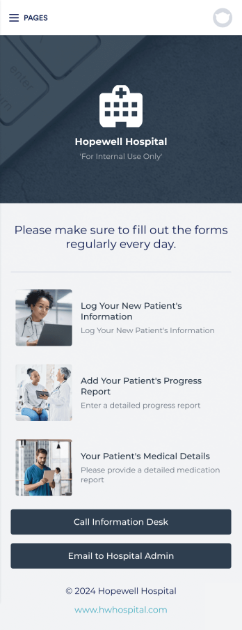 Patient Management App Template