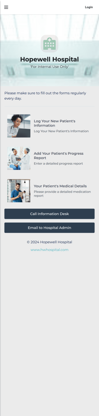 Patient Management App Template