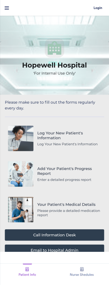 Patient Management App Template