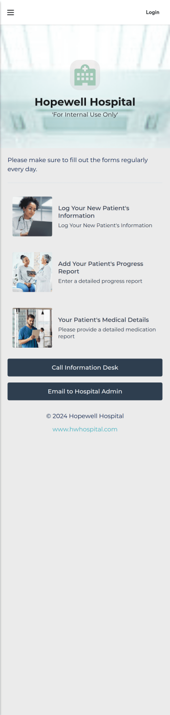 Patient Management App Template