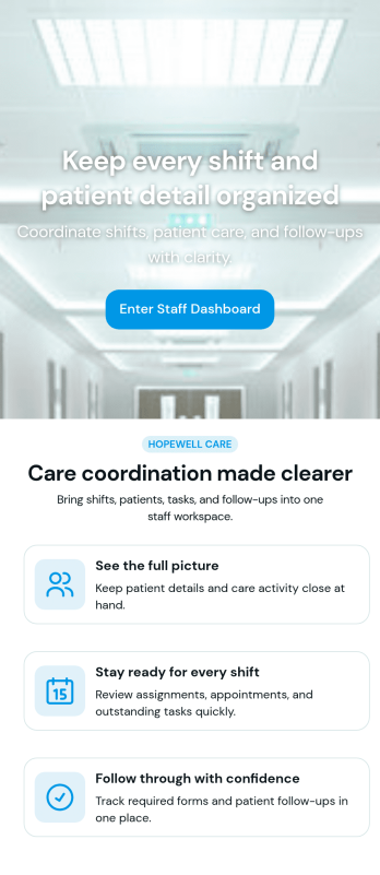 Custom Patient Management App