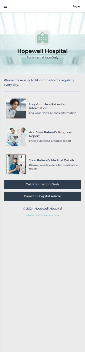 Patient Management App Template