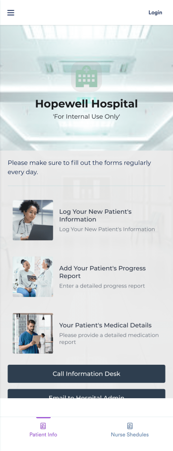 Patient Management App Template