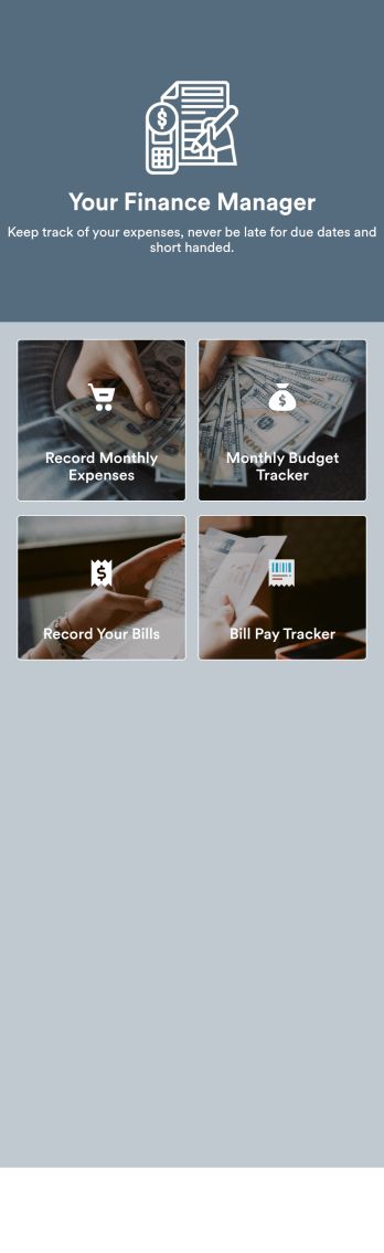 Personal Finance Management App Template