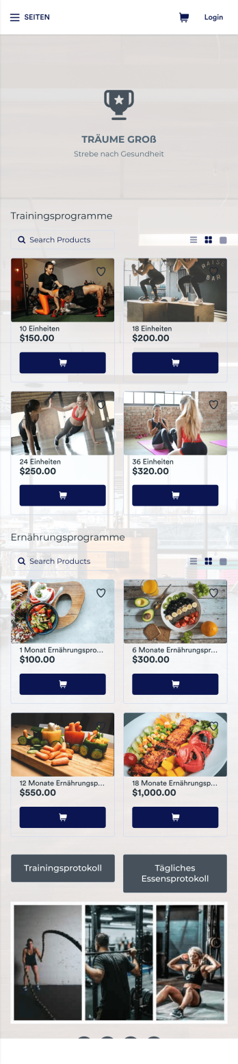 Personal Trainer App