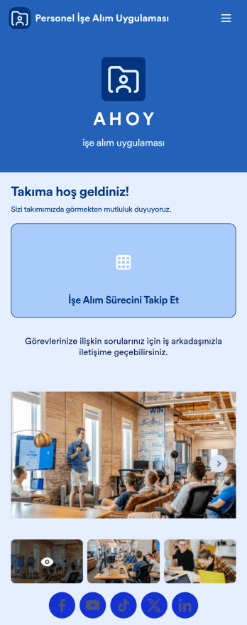 Personel İşe Alım Uygulama Șablonu