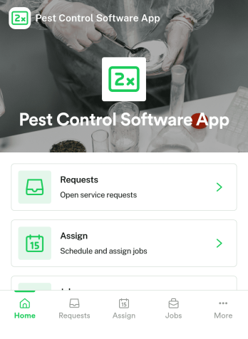 Pest Control Software App Template