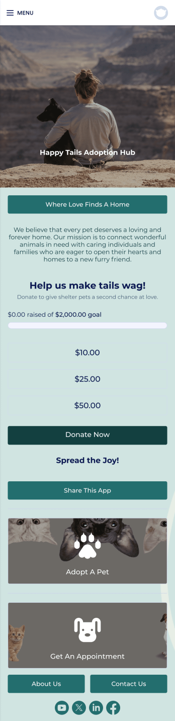 Pet Adoption App Template