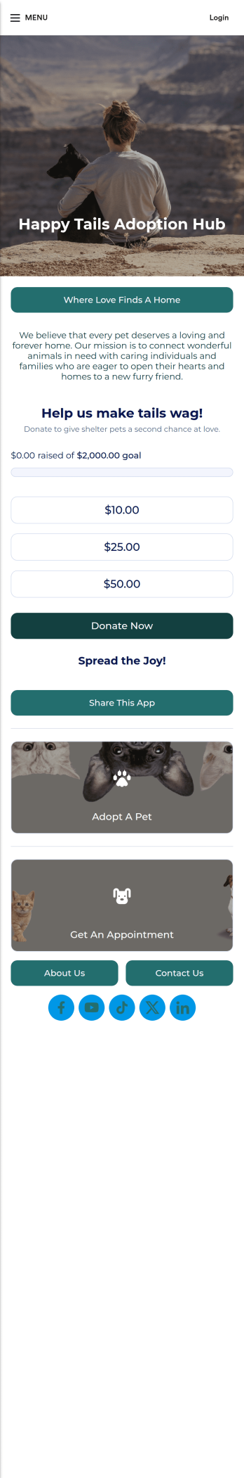 Pet Adoption App Template