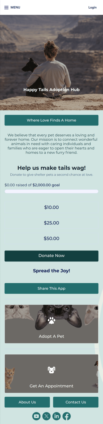 Pet Adoption App Template