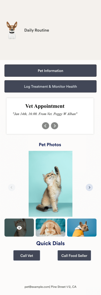 Pet Care Service App Template