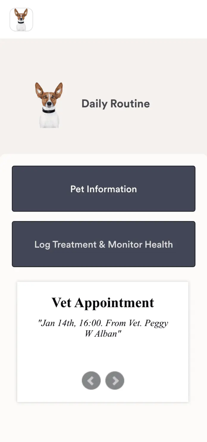 Pet Care Service App