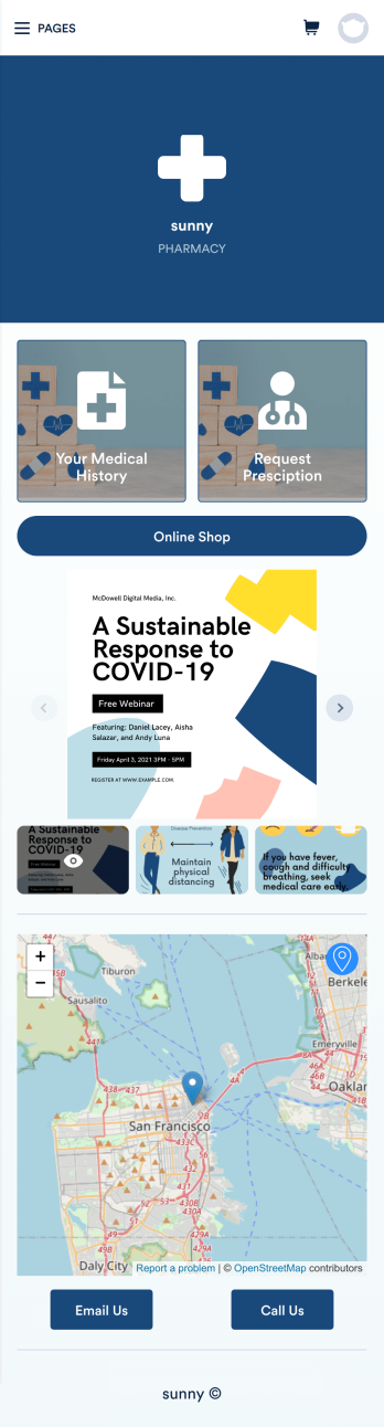 Pharmacy App Template