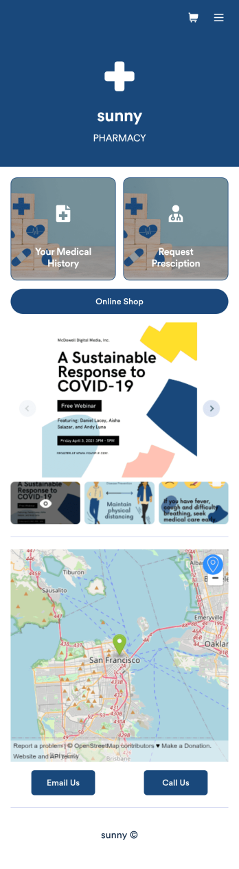 Pharmacy App Template