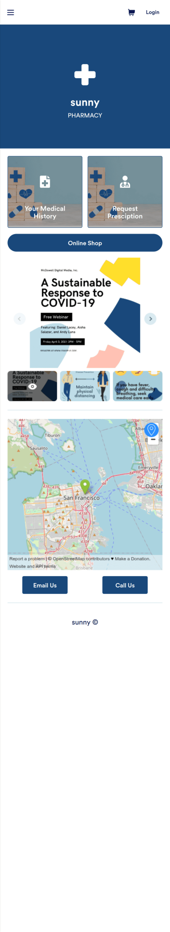 Pharmacy App Template
